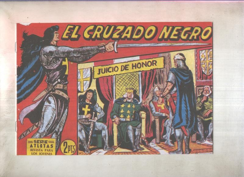 El Cruzado Negro facsimil numero 21: Juicio de honor