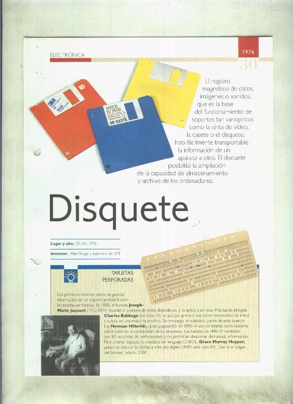 Disquete: son 4 paginas y 