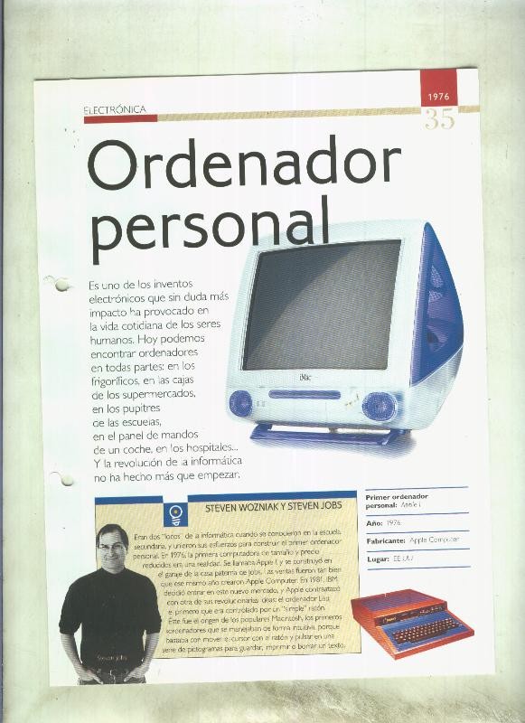 Ordenador personal: son 4 paginas y 