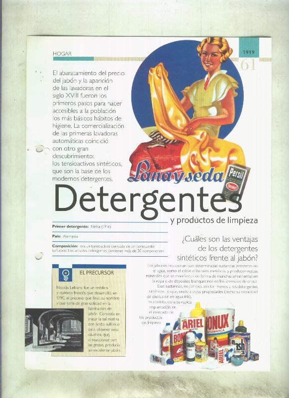 Detergentes:  son 4 paginas y 