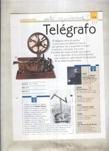 Telegrafo:  son 4 paginas y 