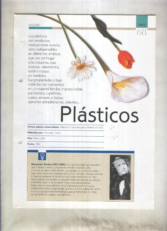 Plasticos:  son 4 paginas y 