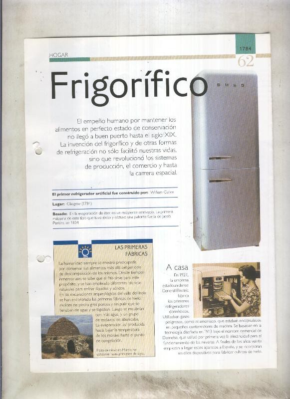 Frigorifico:  son 4 paginas y 