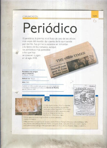 Periodico:  son 4 paginas y 
