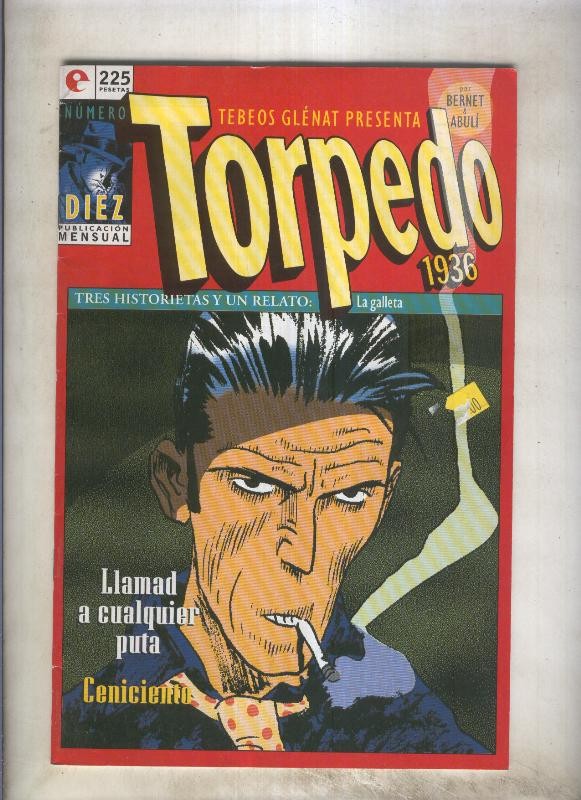 Torpedo 1936 comic book numero 10