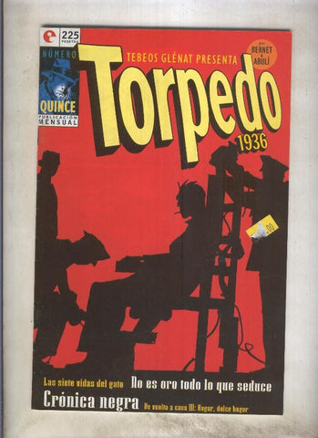 Torpedo 1936 comic book numero 15