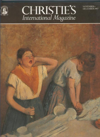 Christie s. International Magazine november december 1987