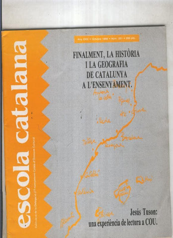 Finalment, la historia i la geografia de Catalunya a l ensenyament numero 251