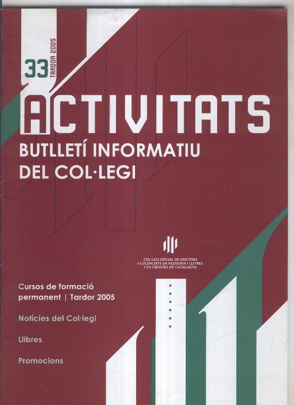Activitats numero 33