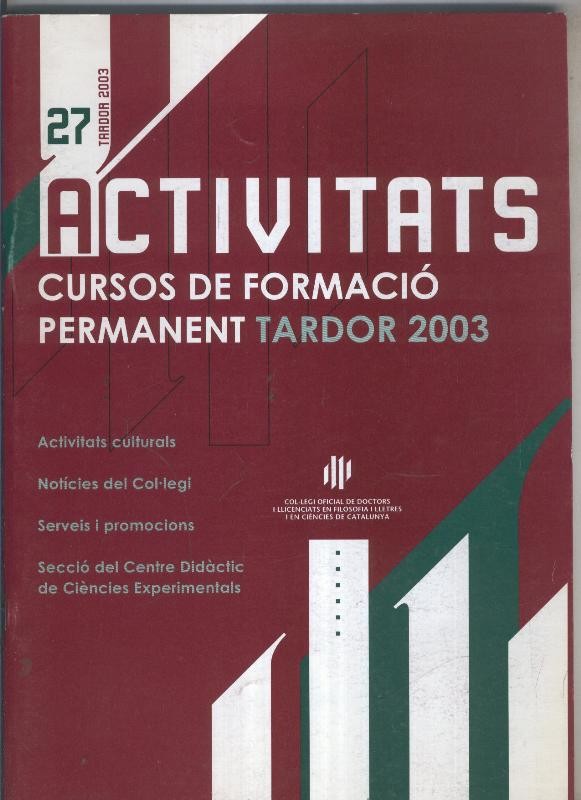 Activitats numero 27