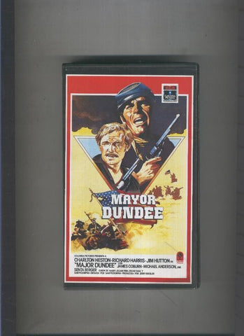 Video VHS: Mayor Dundee (Charlton Heston-Richard Harris)