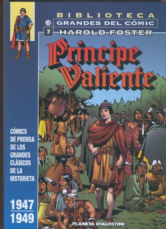 Biblioteca Grandes del Comic: Principe Valiente numero 07 (1947-49)