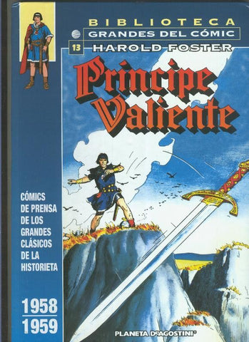 Planeta: Biblioteca Grandes del Comic: Principe Valiente numero 13 (1958-1959)