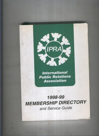 International Public Relations Association. º998-99 Membership