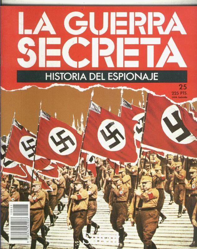 La Guerra Secreta: Historia del Espionaje numero 025, foto en trasera de tanques Mark I y Mark IV