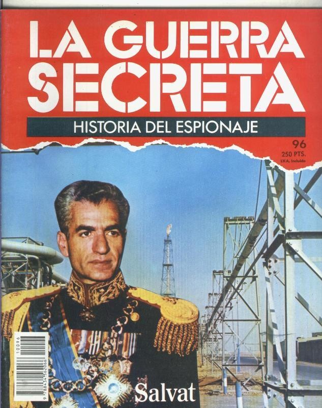 La Guerra Secreta: Historia del Espionaje numero 096, trasera en blanco sin nada adicional