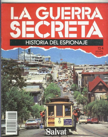 La Guerra Secreta: Historia del Espionaje numero 124, trasera en blanco sin nada adicional