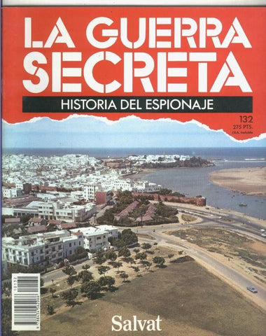 La Guerra Secreta: Historia del Espionaje numero 132, trasera en blanco sin nada adicional