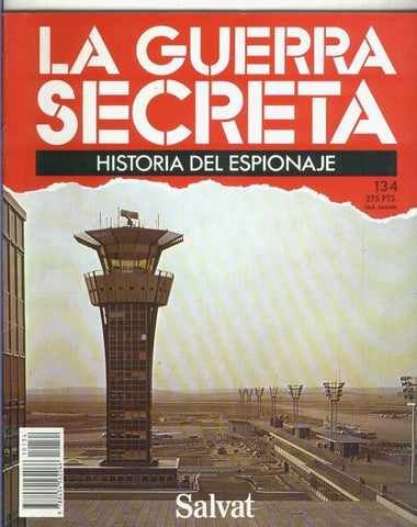 La Guerra Secreta: Historia del Espionaje numero 134, trasera en blanco sin nada adicional