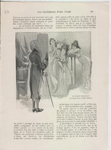 Les confidences d,une Aieule de Abel Hermant lamina 26