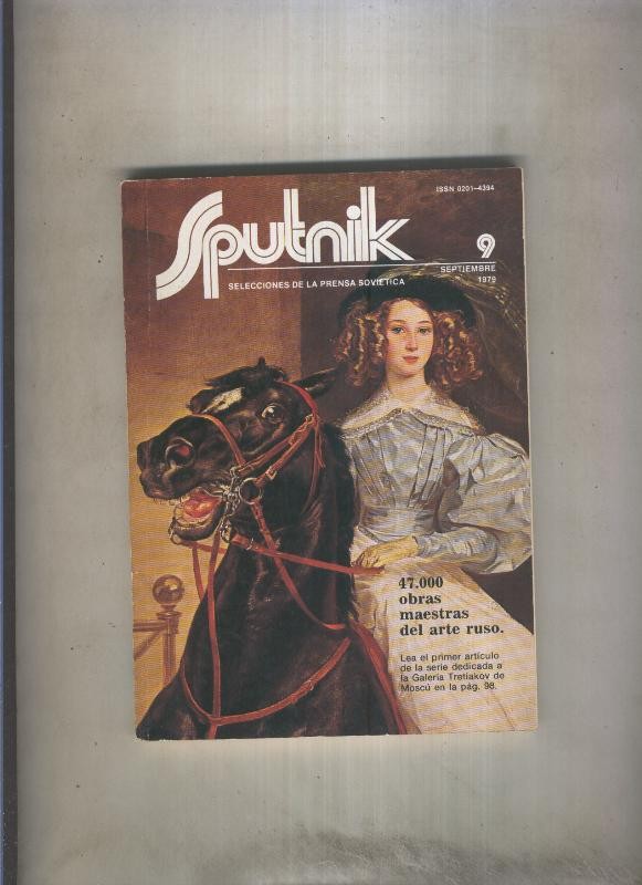 Sputnik. Selecciones de la prensa Sovietica numero 09. septiembre 1979