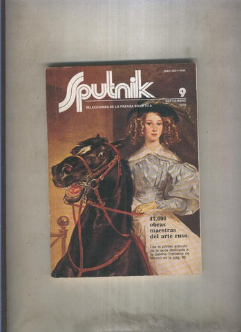 Sputnik. Selecciones de la prensa Sovietica numero 09. septiembre 1979