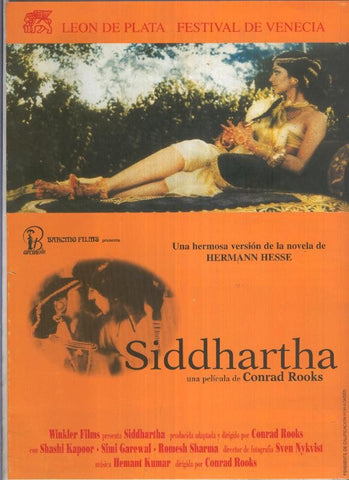 Caratula cine: Siddhartha (version de la novela de Hermann Hesse)