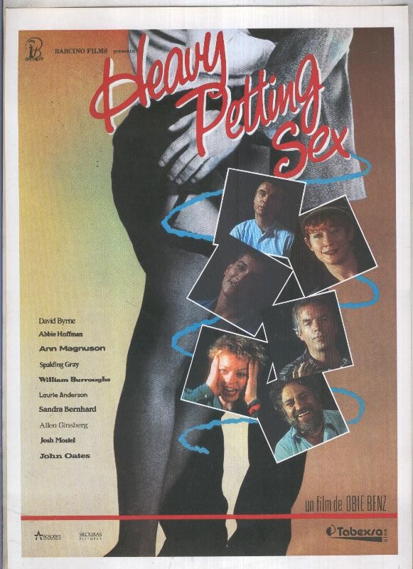 Caratula cine: Heavy Petting Sex (David Byrne-Laurie Anderson)