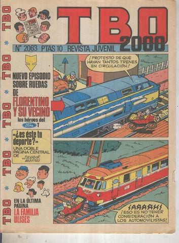 TBO 2000 numero 2063: Ford T (Tillieux), numerado 1 en trasera)