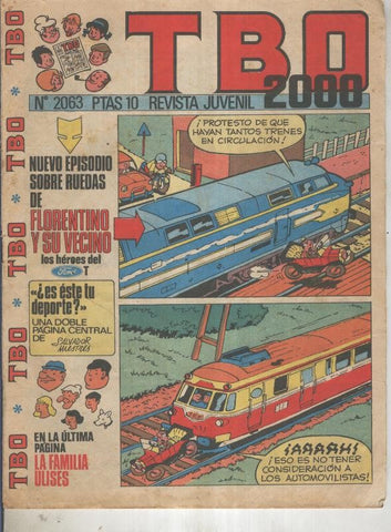 TBO 2000 numero 2063: Ford T (Tillieux), numerado 2 en trasera)