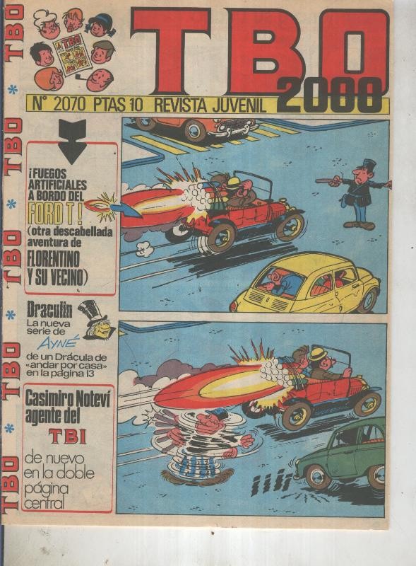 TBO 2000 numero 2070: Ford T (Tillieux) (numerado 2 en trasera)