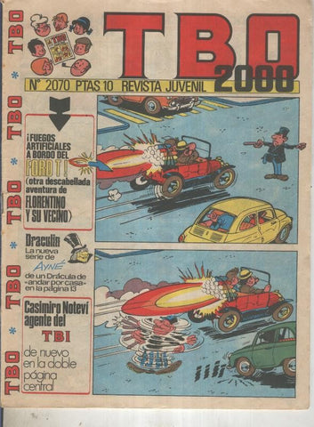 TBO 2000 numero 2070: Ford T (Tillieux) (numerado 3 en trasera)