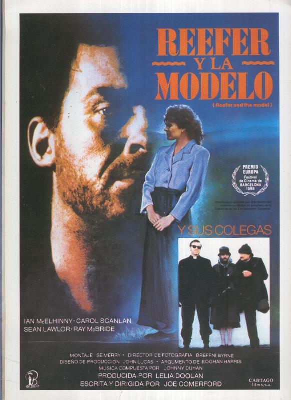 Caratula cine: Reefer y la modelo (Ian McElhinny-Carol Scanlan)