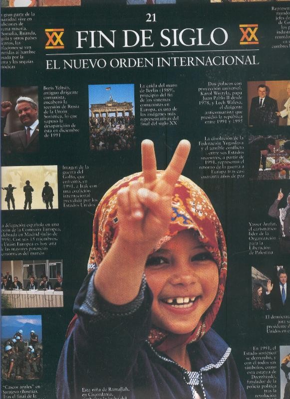 Escenarios de la historia numero 21: Fin de siglo, el nuevo orden internacional