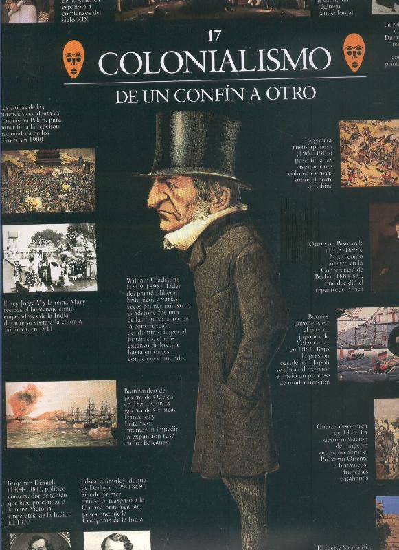 Escenarios de la historia numero 17: Colonialismo, de un conflicto a otro