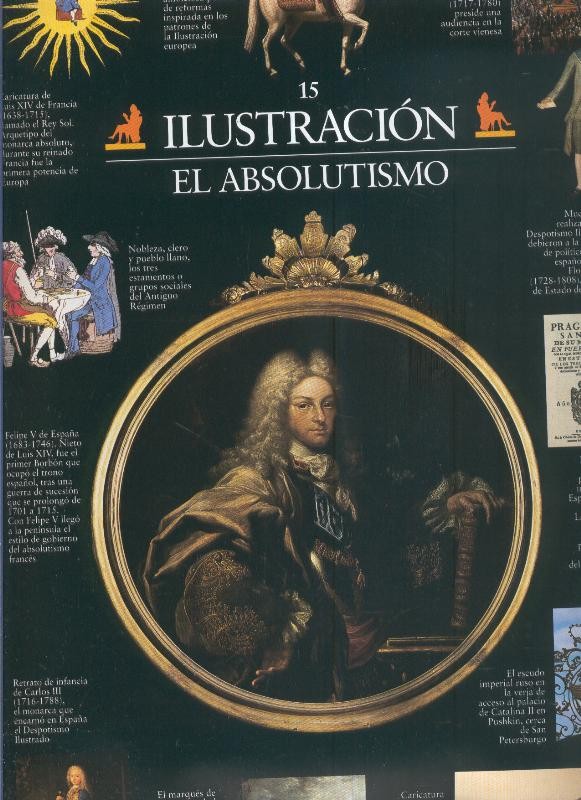 Escenarios de la historia numero 15: Ilustracion, el absolutismo