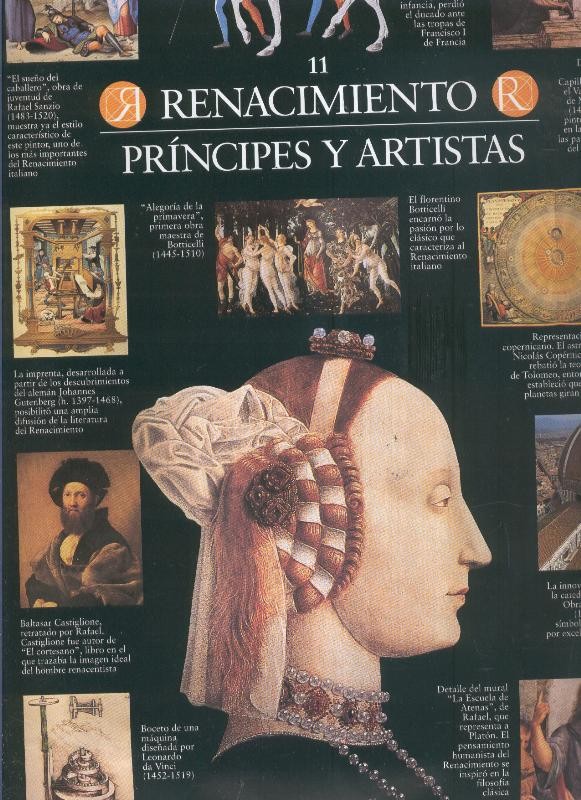 Escenarios de la historia numero 11: Renacimiento, principes y artistas