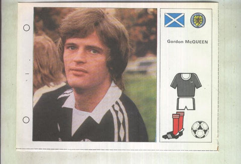 Estrellas del Mundial 82 numero 053: Gordon McQueen (Escocia)