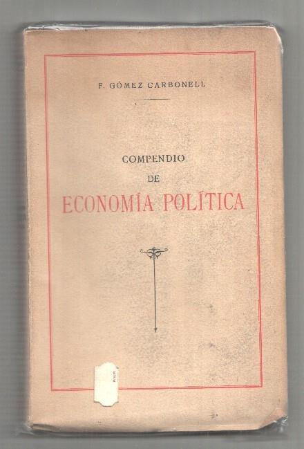 Compendio de economia politica