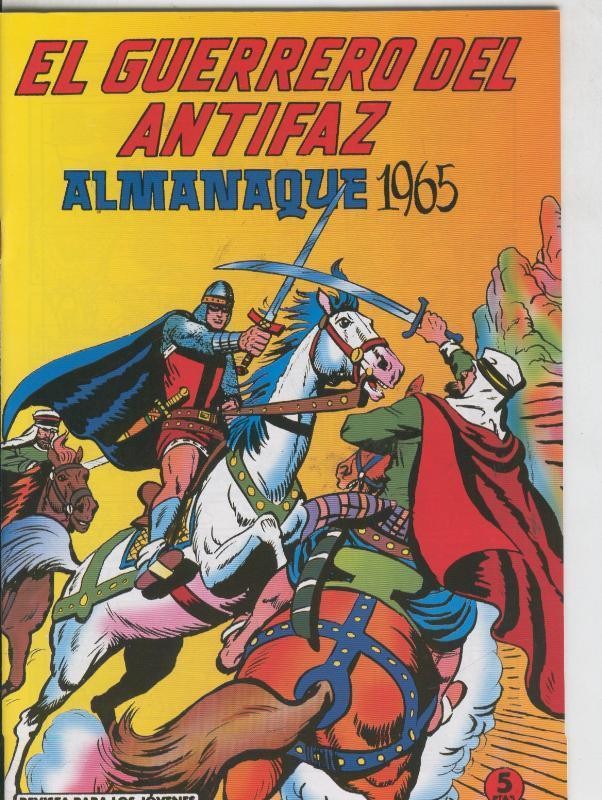 El Guerrero del Antifaz almanaque facsimil 1965: El bandido del desierto