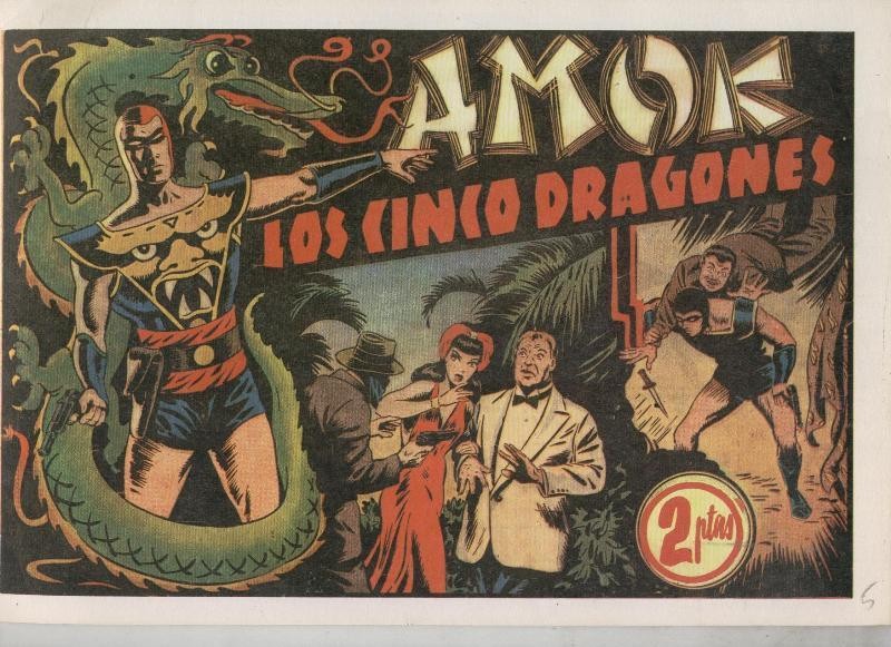 Amok numero 05: Los cinco dragones