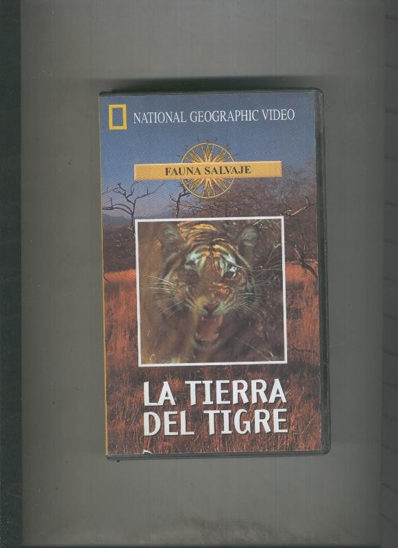 Video VHS: Fauna Salvaje: La tierra del tigre