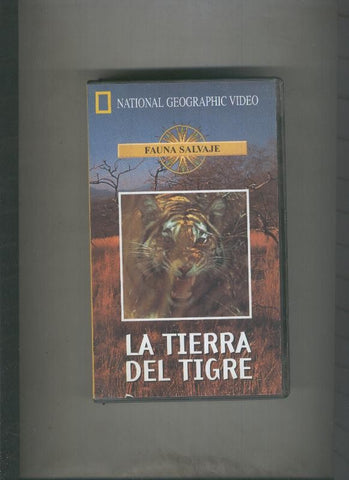 Video VHS: Fauna Salvaje: La tierra del tigre