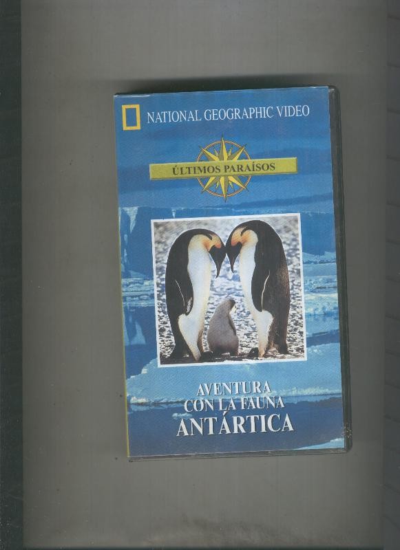 Video VHS: Ultimos paraisos: Aventura con la fauna antartica
