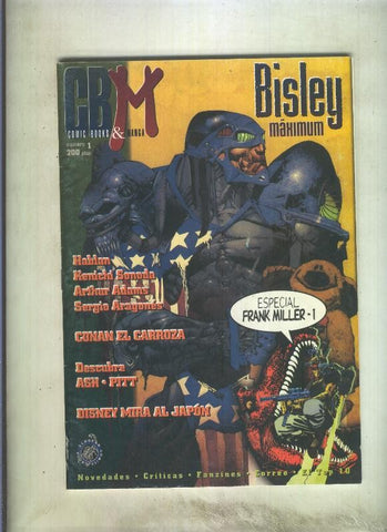 Fanzine: CBM numero 1: Frank Miller, etc