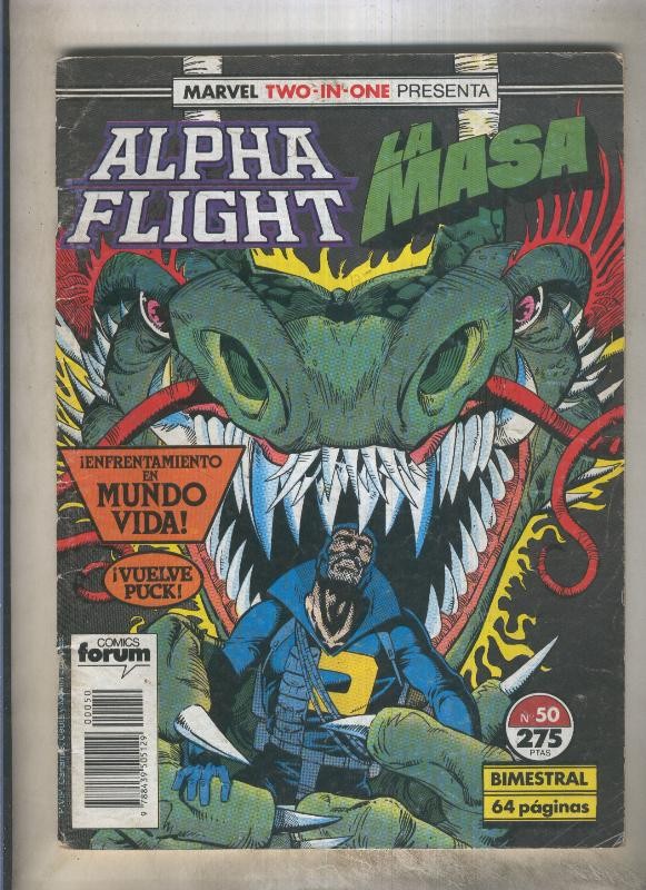 Alpha Flight volumen 1 numero 50 (numerado 1 en trasera)