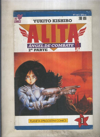 Alita volumen 2 numero 01 (numerado 2 en trasera)