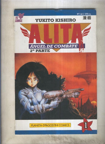 Alita volumen 2 numero 01 (numerado 1 en trasera)