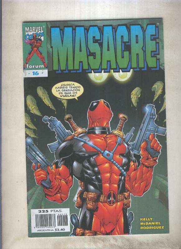 Masacre volumen 3 numero 16
