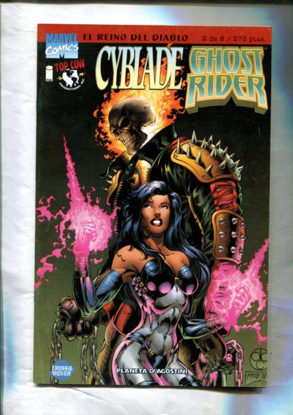 El Reino del Diablo numero 2: Cyblade y Ghost Rider